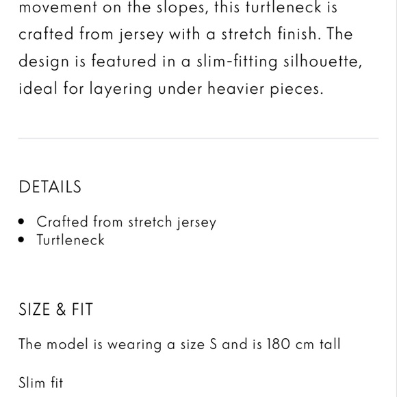 MONCLER NWT BLACK DOLCEVITA TURTLENECK NEIMAN MARCUS $555 ALL TAGS ATTACHED - Picture 7 of 7